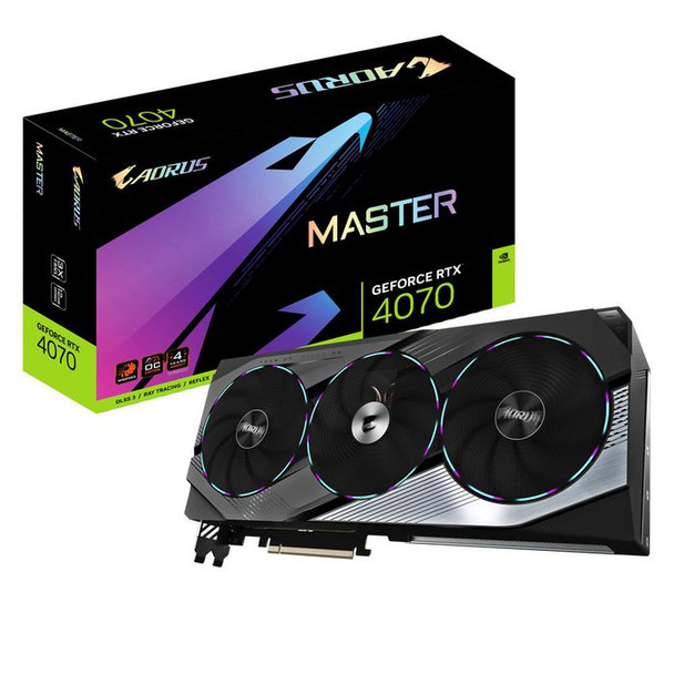 Gigabyte GV-N4070AORUS M-12GD Aorus Geforce Rtx 4070 Master GV-N4070AORUS M-12GD