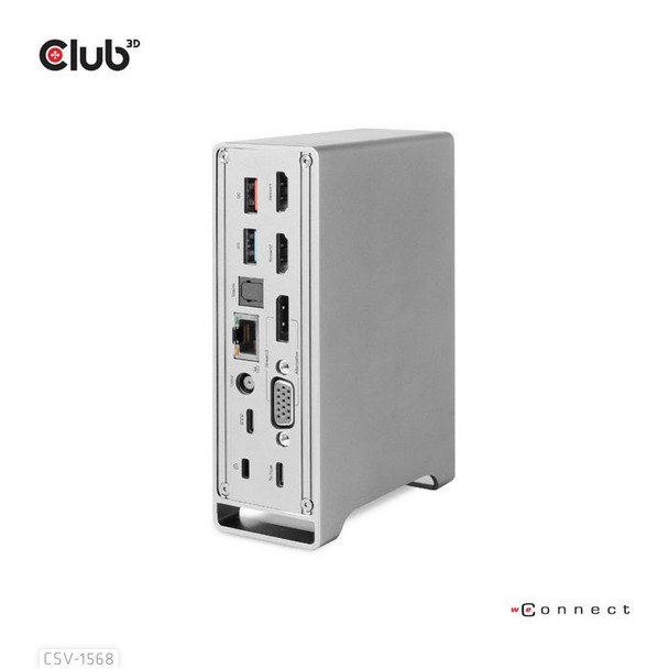 Club3D CSV-1568 Docking StationMetal CSV-1568