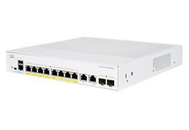 Cisco CBS350-8FP-E-2G-EU Network Switch Managed L2/L3 CBS350-8FP-E-2G-EU