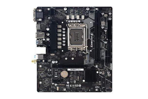 Biostar H610MX-E Motherboard Intel H610 Lga H610MX-E