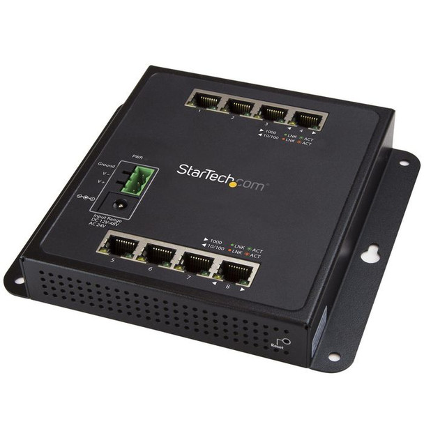 StarTech.com IES81GW ETHERNET SWITCH 8-PORT IES81GW