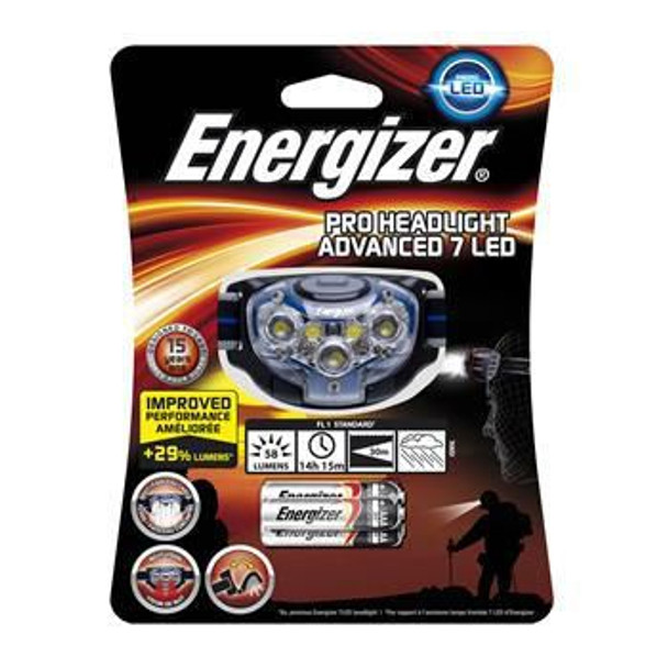Energizer 7638900316384 Headlight Pro 7-LED 7638900316384
