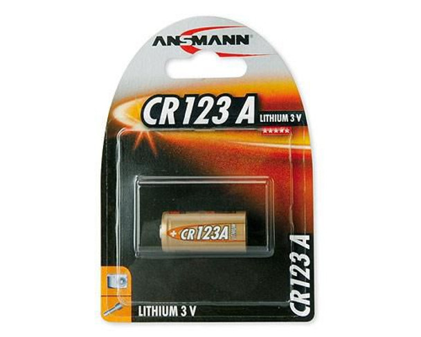 ANSMANN 5020012 Lithium Photo Battery CR 123 A 5020012