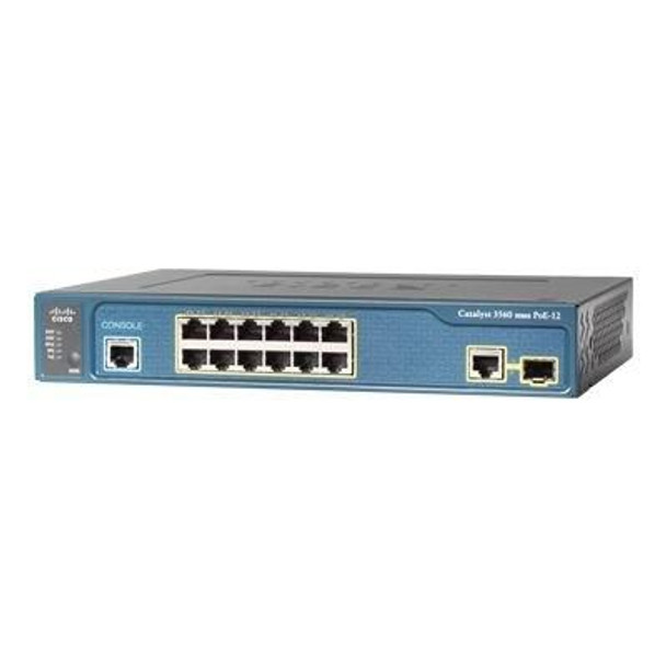 Cisco WS-C3560-12PC-S-RFB 12X10/100 POE PORTS WS-C3560-12PC-S-RFB