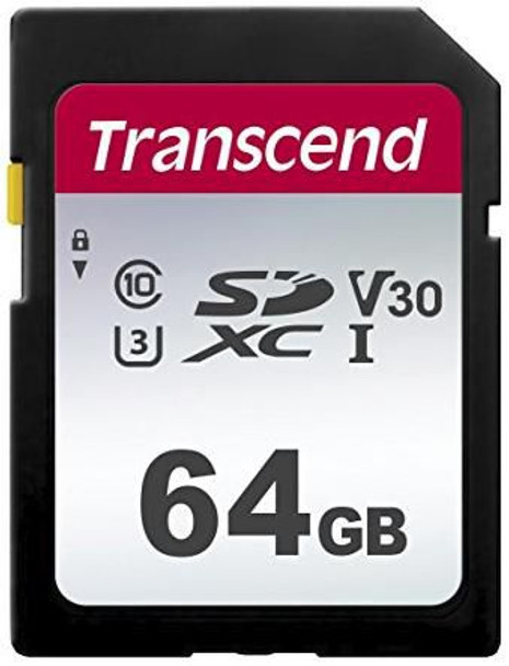 Transcend TS64GSDC300S Sd Card Sdxc 300S 64Gb TS64GSDC300S