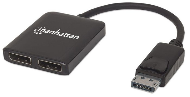 Manhattan 207768 Displayport 1.2 To 2-Port 207768