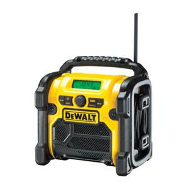 Dewalt DCR019-QW Radio Worksite Black. Yellow DCR019-QW