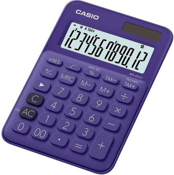 Casio MS-20UC-PL Calculator Desktop Basic MS-20UC-PL