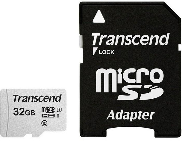 Transcend TS32GUSD300S-A Microsd Card Sdhc 300S 32Gb TS32GUSD300S-A