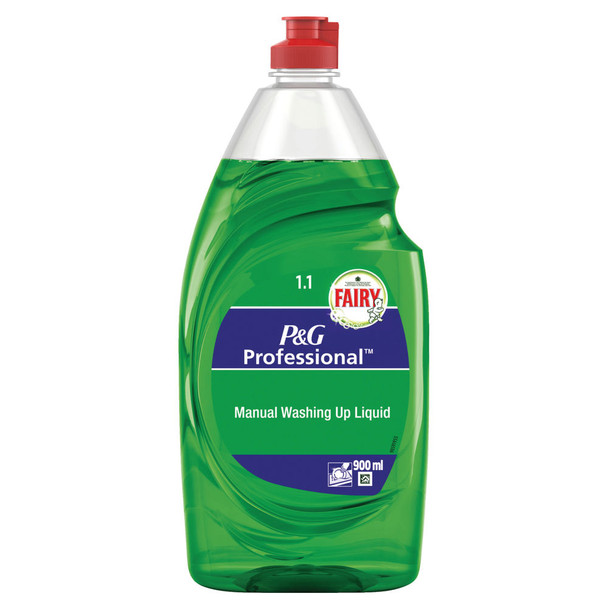6 x Fairy Washing Up Liquid 900ml Cuts through grease and dirt with ease 04 PX85043