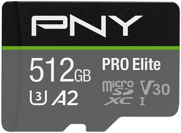 Pny Pro Elite 512Gb Uhs-I Class 10 Microsdxc Memory Card P-SDUX512U3100PRO-GE