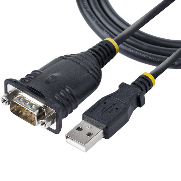 Startech.Com 3Ft Usb To Serial Cable Rs232 To Usb Adapter 1P3FP-USB-SERIAL