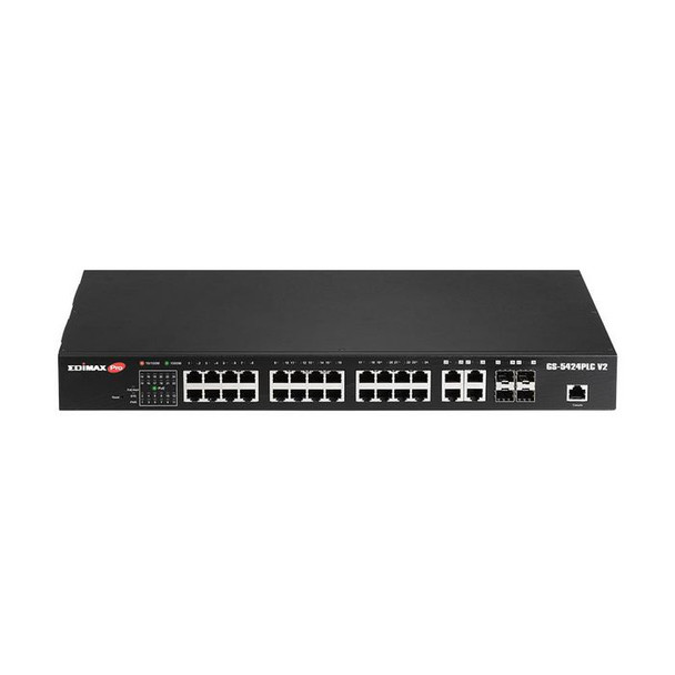 Edimax GS-5424PLC V2 Surveillance VLAN 28-Port GS-5424PLC V2