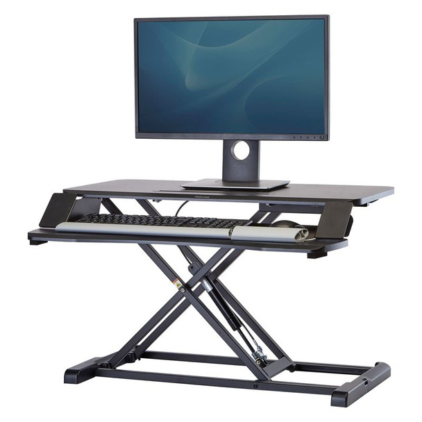 Fellowes Corvisio Sit Stand Workstation Black 8091001 8091001