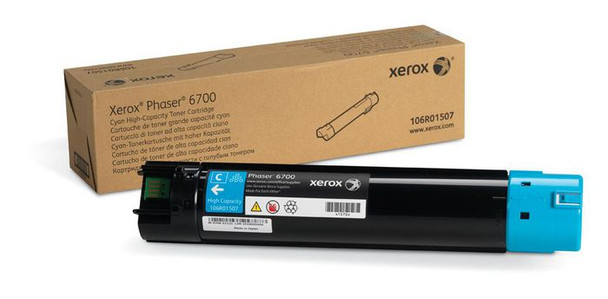 Xerox 106R01507 Toner Cyan High Capcity 106R01507