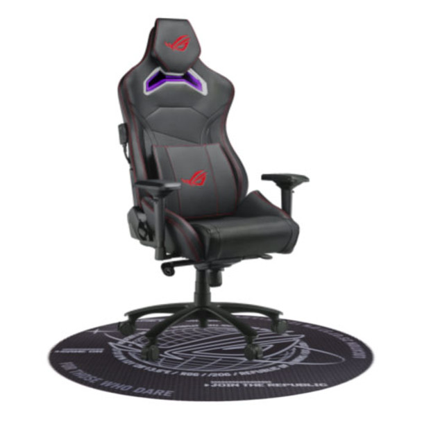 Asus Rog Chariot Rgb Gaming Chair Steel Frame Pu Leather Memory-Foam Lumbar 4D A 90GC00E0-MSG030-BUN