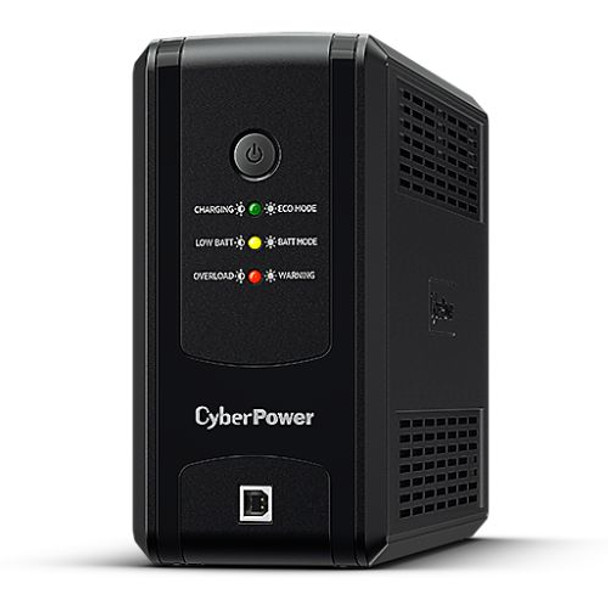 Cyberpower Ut 850Va Line Interactive Tower Ups 425W Led Indicators 4X Iec Avr En UT850EIG