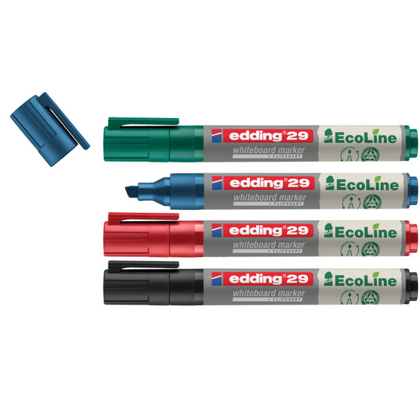 edding 29/4 S Ecoline whiteboard marker A5 Pack of 4 EDD4-29-4