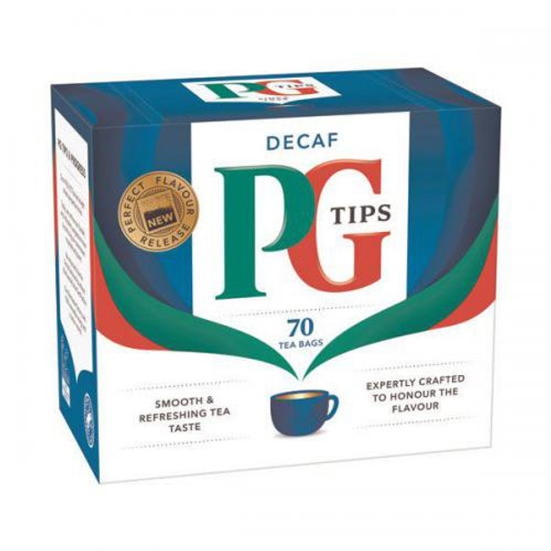 Pg Tips Decaf Tea Bag Pack 70 - 0403399 0800821