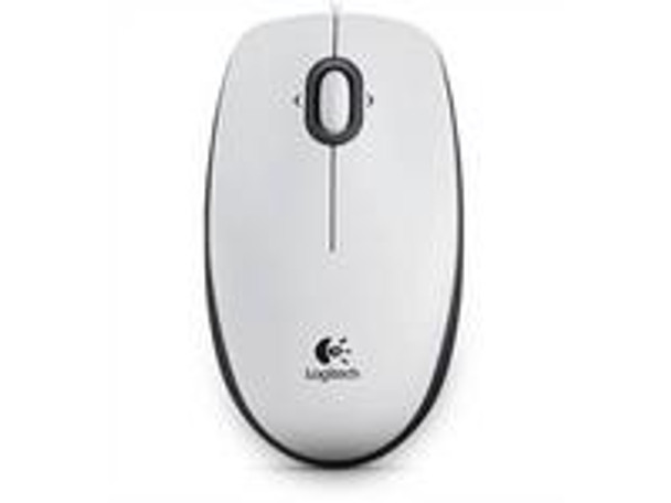 Logitech 910-003360 B100. Corded mouse.White 910-003360