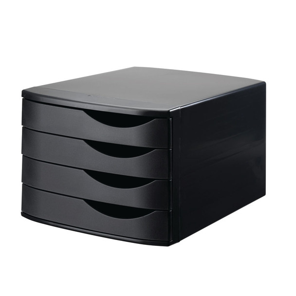 Jalema 4 Drawer Desktop Set Black 2686374299 AL00158