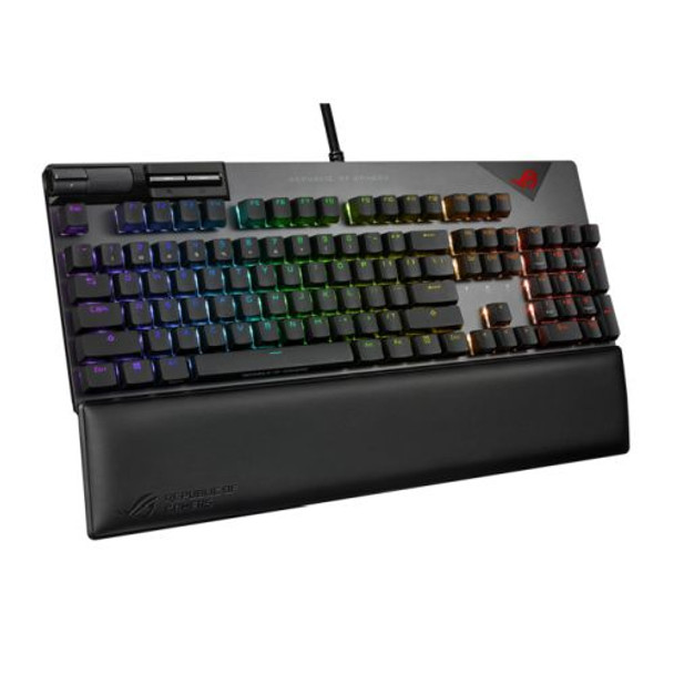 Asus Rog Strix Flare Ii Rgb Mechanical Gaming Keyboard W/ Pbt Keycaps Usb Rog Nx 90MP02D6-BKEA01
