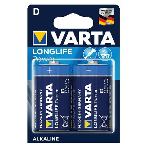 Varta D High Energy Battery Alkaline Pack of 2 4920121412 VR55923