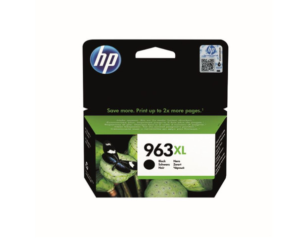 Hp 963Xl Black High Yield Ink Cartridge 48Ml for Hp Officejet Pro 9010/9020 Seri 3JA30AE