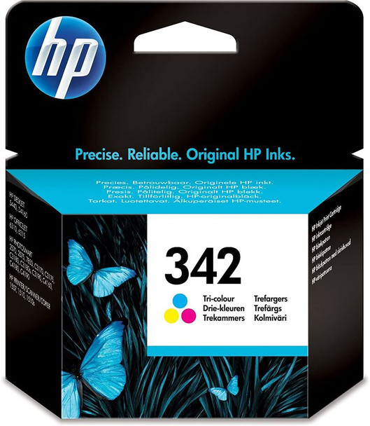 Hp 342 Cyan Magenta Yellow Standard Capacity Ink Cartridge 5Ml - C9361e C9361EE