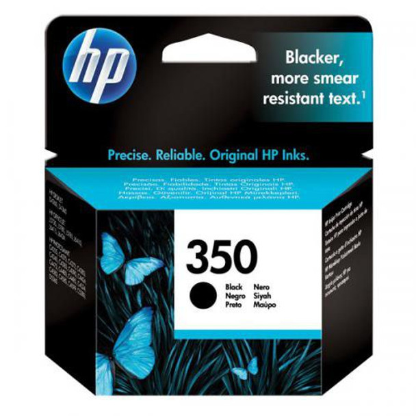 Hp 350 Black Standard Capacity Ink Cartridge 5Ml - Cb335e CB335EE