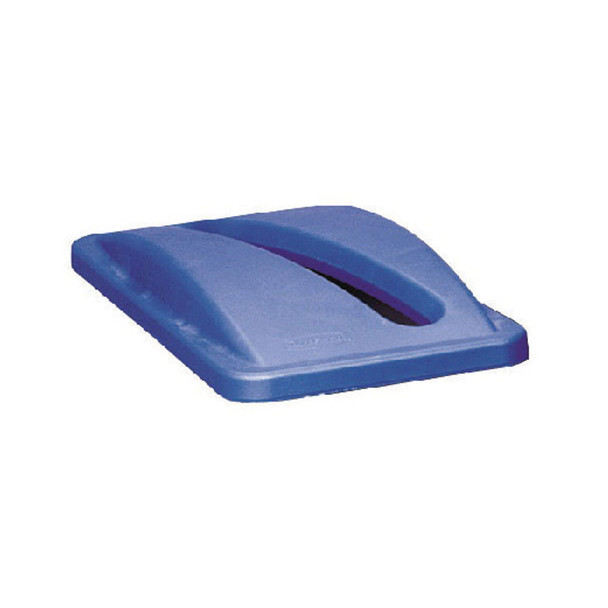 Rubbermaid Slim Jim Bin Lid Paper Blue 2703/R001091 RU14763