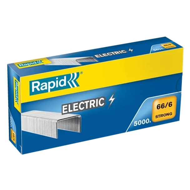 Rapid Strong Staples 66/6 Electric Pack of 5000 24867800 24867800