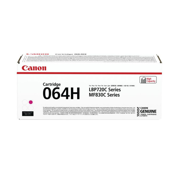 Canon 064H Magenta High Yield Toner Cartridge 1.3K - 4934C001 4934C001