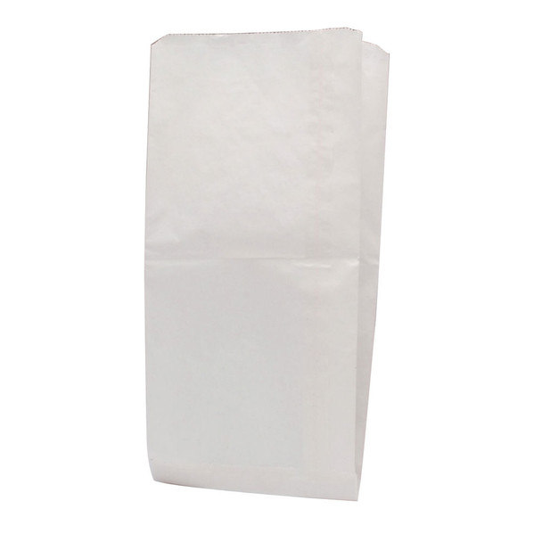 Paper Bag 152x228x317mm White Pack of 1000 201128 DC00616