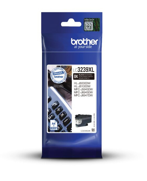 Brother Black High Capacity Ink Cartridge 128Ml - LC3239XLBK LC3239XLBK