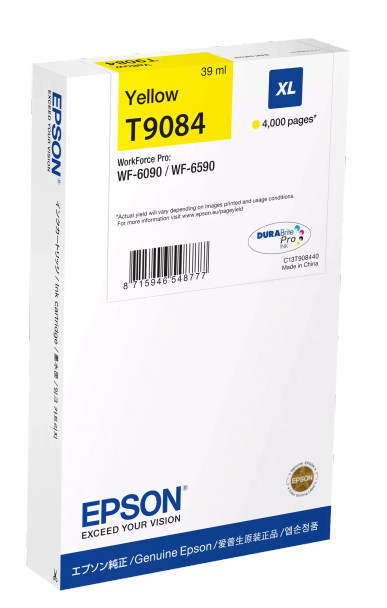 Epson Yellow Ink Cartridge 39Ml - C13T90844N C13T90844N