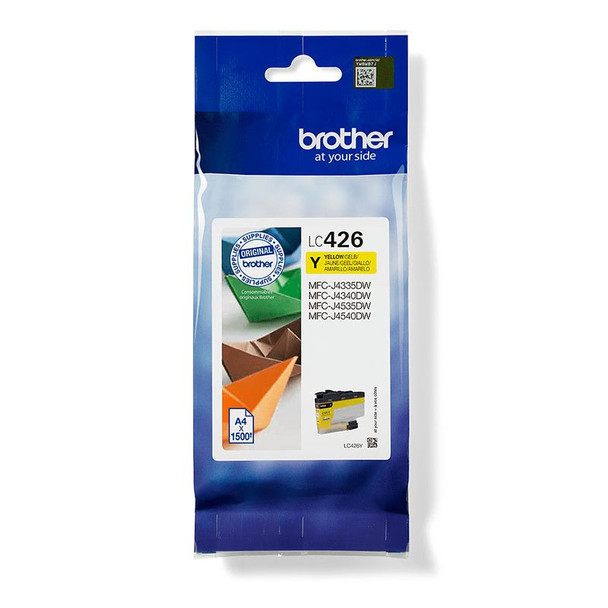Brother Yellow Standard Capacity Ink Cartridge 1.5K Pages - LC426Y LC426Y