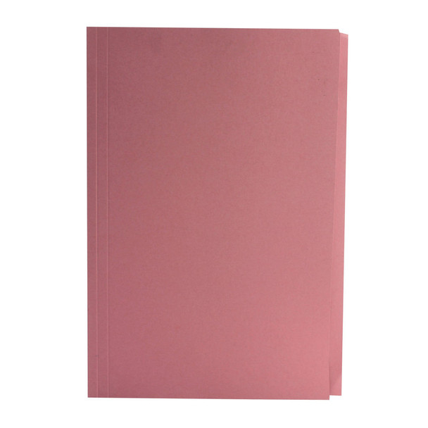 Guildhall Square Cut Folder Mediumweight Foolscap Pink Pack of 100 FS250-PN JT43207