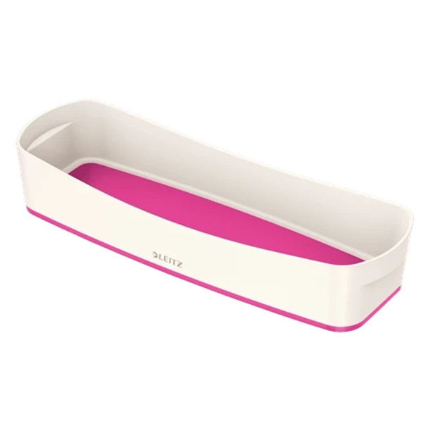 Leitz MyBox WOW Organiser Tray Long Storage Pink 52581023 52581023