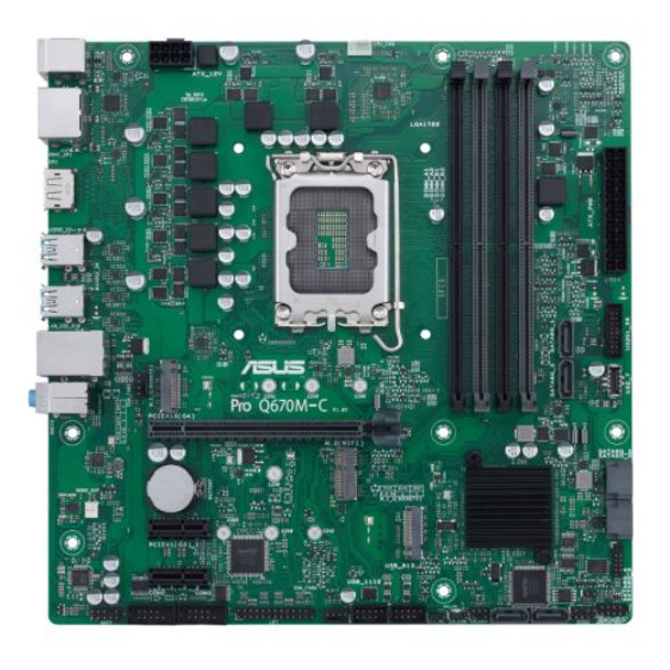 Asus Pro Q670m-C-Csm - Corporate Stable Model Intel Q670 1700 Micro Atx 4 Ddr5 H 90MB19E0-M2EAYC