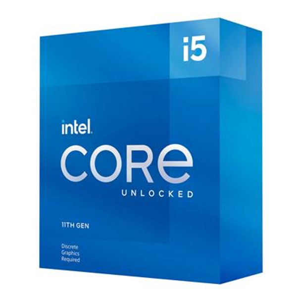Intel Core I5-11600Kf Retail 1200/6 Core/3.90Ghz/12Mb/Rocket Lake/125W BX8070811 BX8070811600KF
