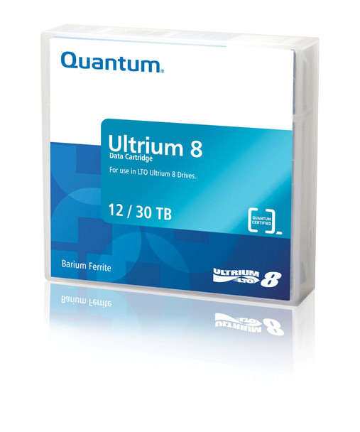 Quantum MR-L8MQN-01 backup storage media Blank data tape 12000 GB LTO 1.27 cm MR-L8MQN-01