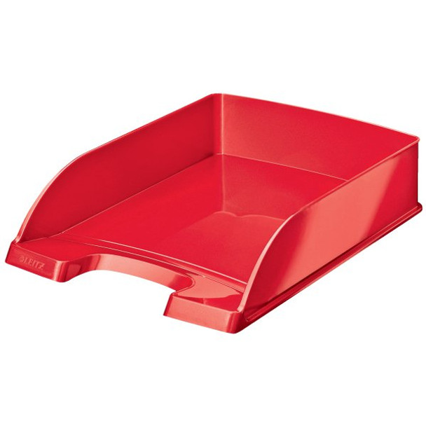 Leitz Wow Letter Tray Plus A4 Red - 52263026 52263026