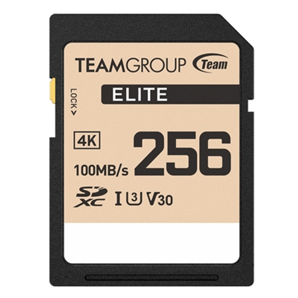 Team Elite Sdxc Uhs-I U3 V30 Memory Card 256Gb TESDXC256GIV3069