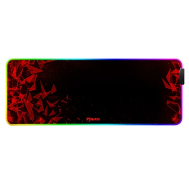 Marvo MG011 Gaming Mouse Pad With 4-Port Usb Hub And 11 Rgb Effects Xl 800X300x4 MG011