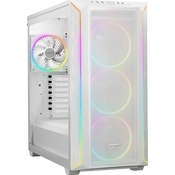 Be Quiet! Shadow Base 800 Fx Argb White Mid Tower Chassis Addressable Rgb Leds 4 BGW64