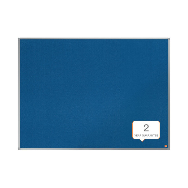 Nobo Essence Felt Notice Board 600 x 450mm Blue 1915201 NB60873