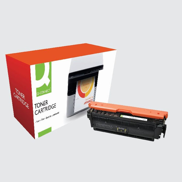 Q-Connect Compatible Solution HP 508A Yellow Toner Cartridge CF362A OBCF362A