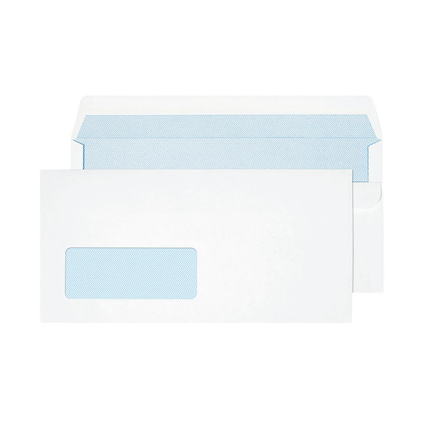 Blake PurelyEveryday Dl 90gsm Self Seal White Window Envelopes Pack of 50 13884/ BLK70567