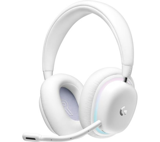 Logitech G735 Lightspeed Wired 3.5Mm Jack And Wireless Off White Gaming Headset 981-001083